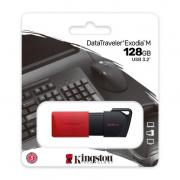 DataTraveler Exodia M 128GB USB 3.2 Gen 1 Type A Flash Drive - Single Pack