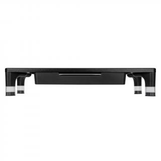 Adjustable Monitor Stand with Drawer For up-to 32