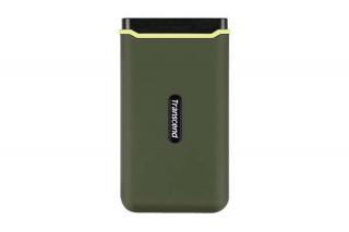ESD380C USB 3.2 Gen 2x2 4TB Portable Sold State Drive - Military Green 