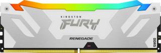 Fury Renegade RGB White 16GB 8000MHz DDR5 Desktop Memory Module (KF580C38RWA-16) 