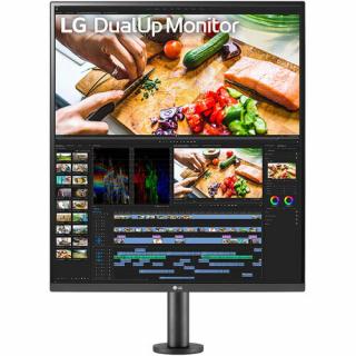 27.6'' SDQHD DualUp Monitor with Ergo Stand 