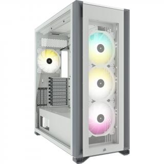 iCUE 7000X RGB Tempered Glass Full Tower Chassis - White 